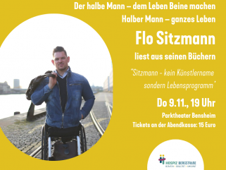 Florian Sitzmann zu Gast – Lesung aus seinen Büchern